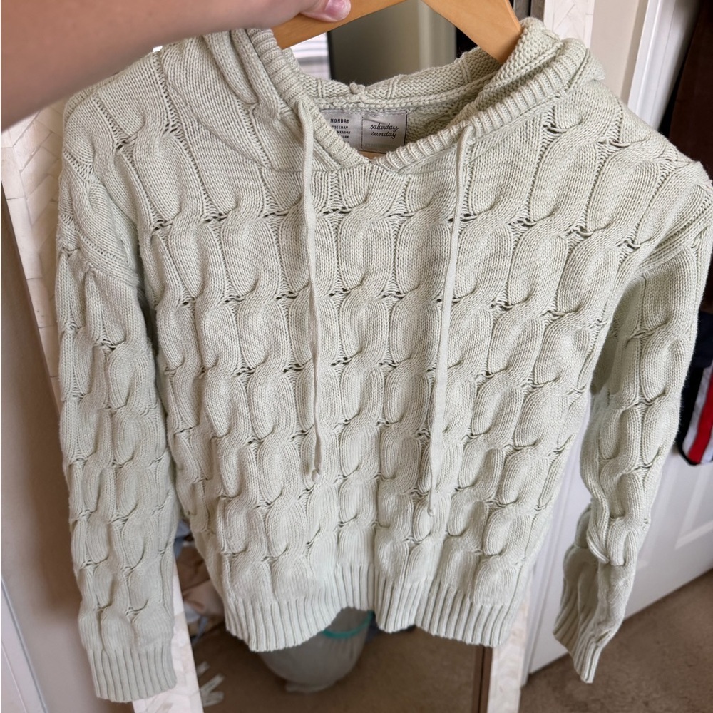 Anthropologie Cable-Knit Sweater - Picture 4 of 7